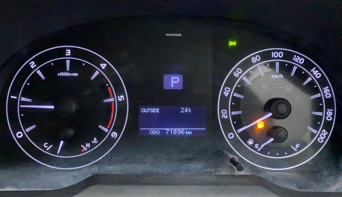 2018 Toyota Innova Crysta 2.8 GX AT 8 STR, Diesel, Automatic, 72,336 km, Odometer Image