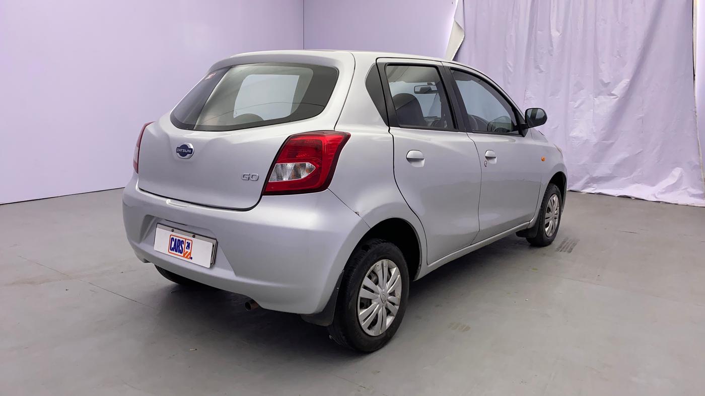 2016 Datsun Go T (O), Petrol, Manual, 70,543 km, Right Back Diagonal
