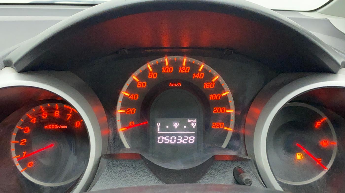 2010 Honda Jazz 1.2 L I-VTEC SELECT, Petrol, Manual, 50,328 km, Odometer Image