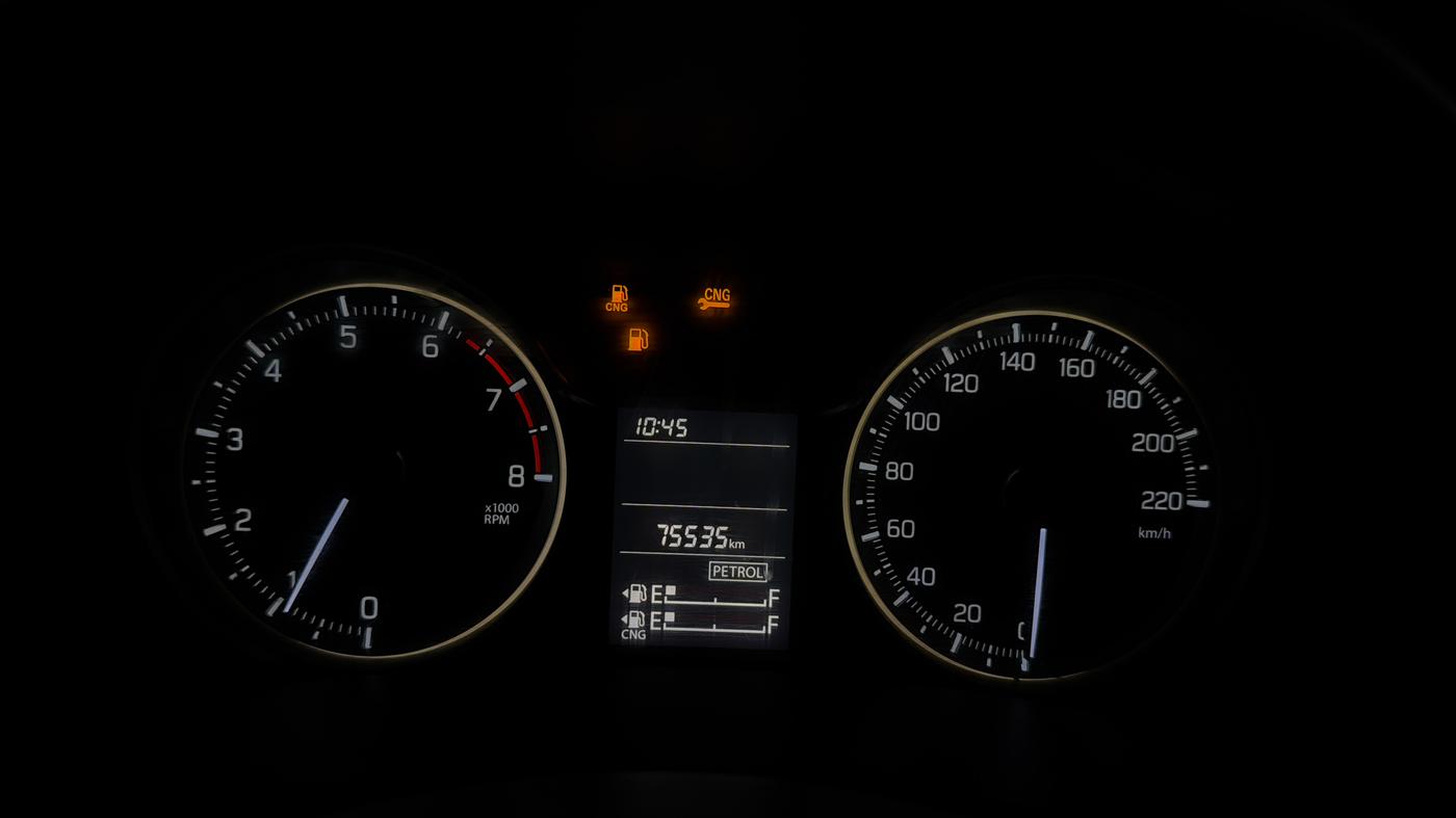 2019 Maruti Ertiga VXI CNG, CNG, Manual, 75,526 km, Odometer Image