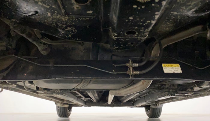 2010 Maruti Ritz VDI, Diesel, Manual, 1,09,669 km, Rear Underbody