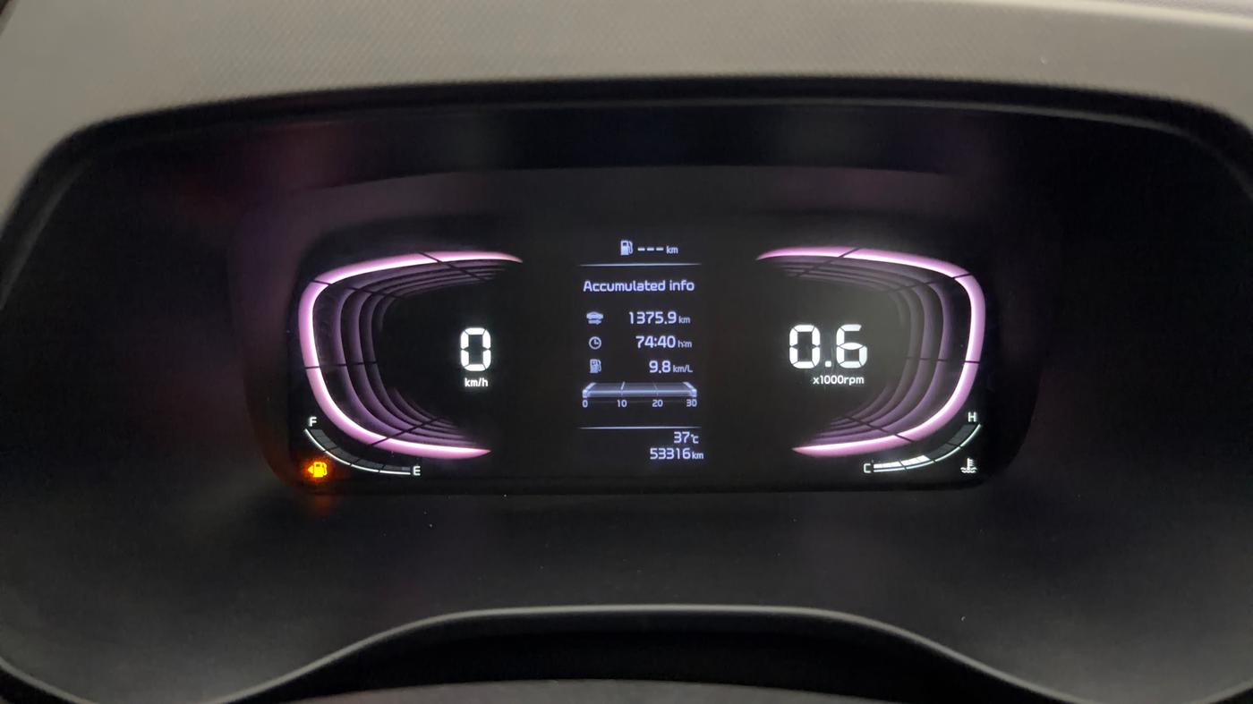 2022 KIA CARENS PRESTIGE 1.5 PETROL 7 STR, Petrol, Manual, 53,275 km, Odometer Image