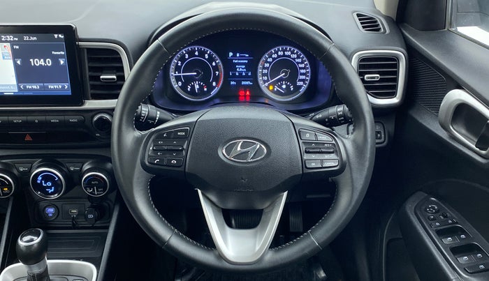 2019 Hyundai VENUE 1.0 TURBO GDI SX+ AT, Petrol, Automatic, 20,157 km, Steering Wheel Close Up