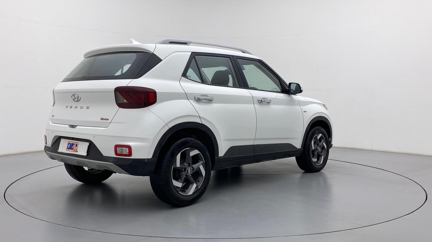 2019 Hyundai VENUE 1.0 TURBO GDI SX+ AT, Petrol, Automatic, 20,157 km, Right Back Diagonal