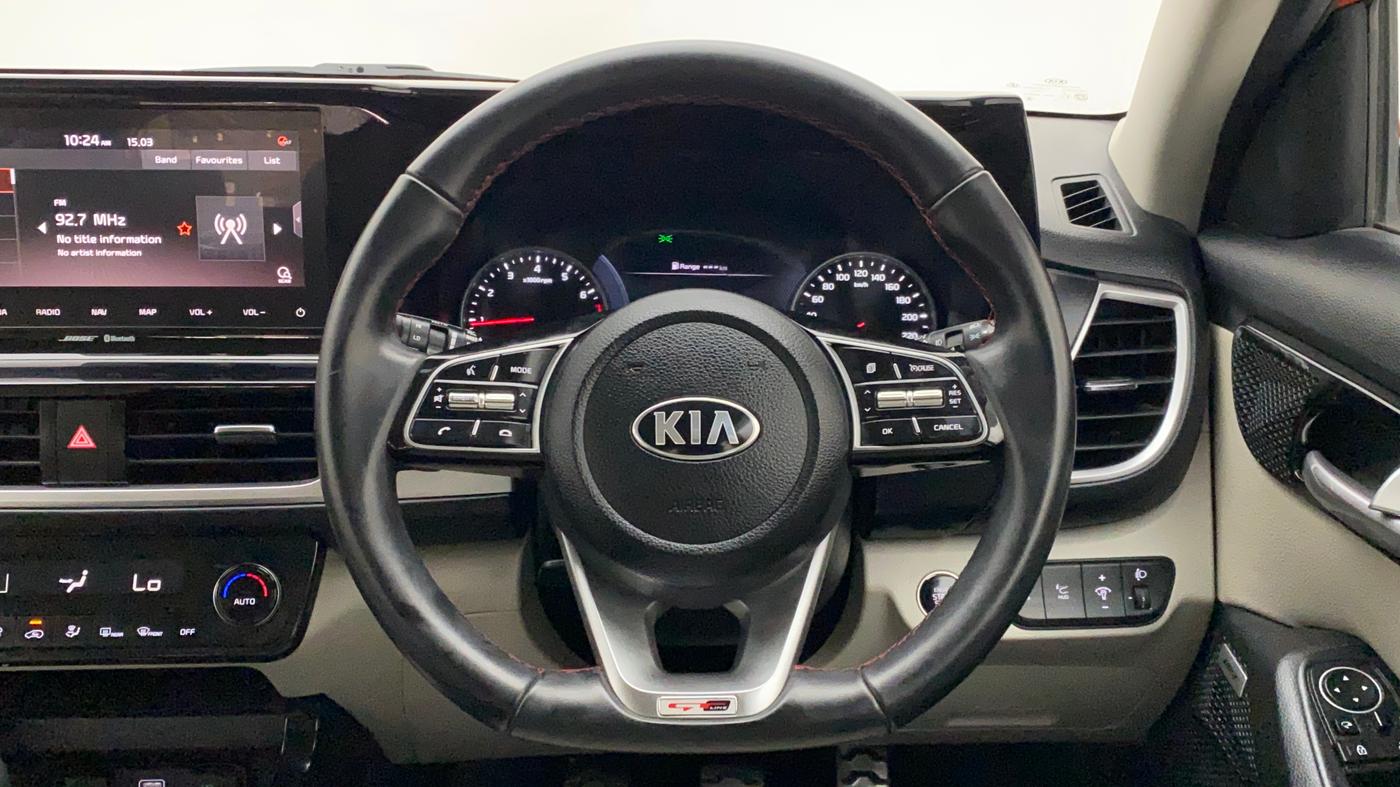 2019 KIA SELTOS GTX PLUS 1.4 PETROL, Petrol, Manual, 31,048 km, Steering Wheel Close Up