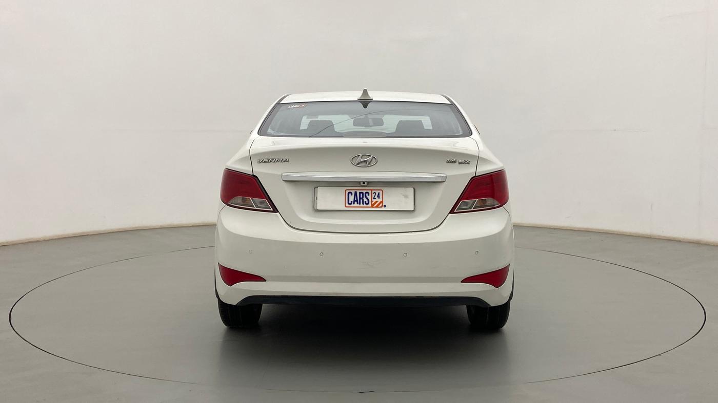 2016 Hyundai Verna FLUIDIC 4S 1.6 VTVT SX, Petrol, Manual, 80,014 km, Back/Rear