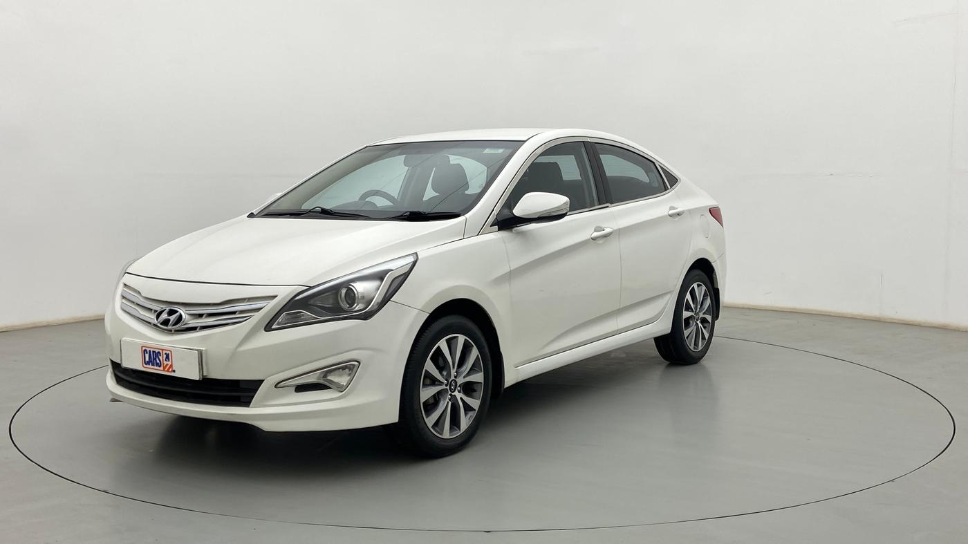 2016 Hyundai Verna FLUIDIC 4S 1.6 VTVT SX, Petrol, Manual, 80,014 km, Left Front Diagonal