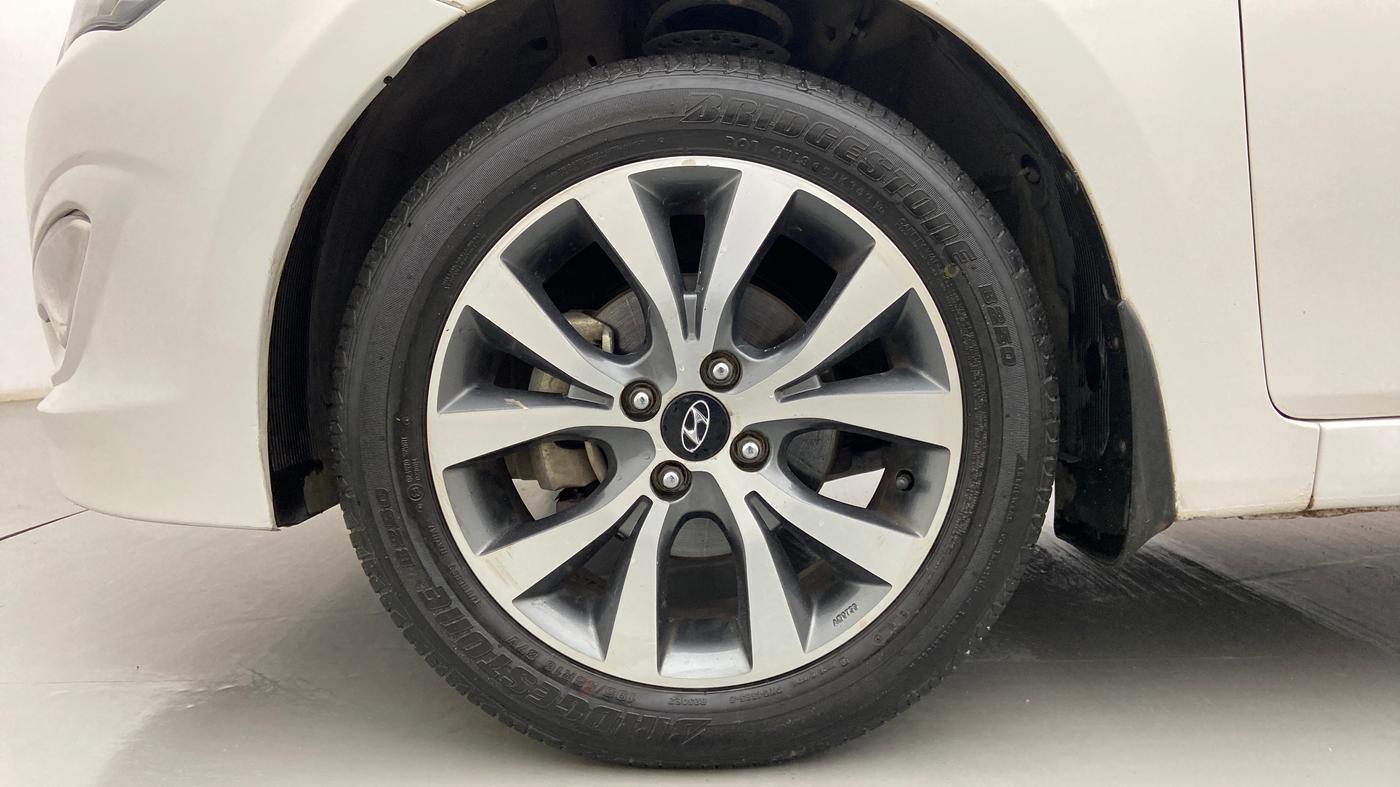 2016 Hyundai Verna FLUIDIC 4S 1.6 VTVT SX, Petrol, Manual, 80,014 km, Left Front Wheel