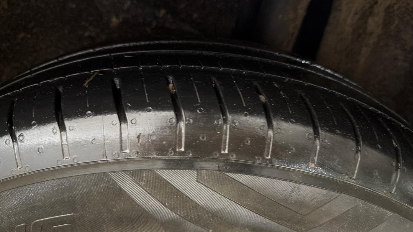 2020 Maruti Baleno DELTA PETROL 1.2, CNG, Manual, 85,824 km, Left Rear Tyre Tread