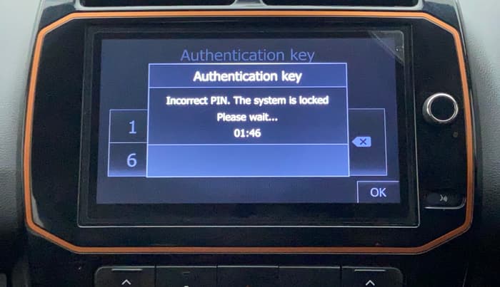 2021 Renault Kwid CLIMBER 1.0 AMT (O), Petrol, Automatic, 7,890 km, Infotainment System