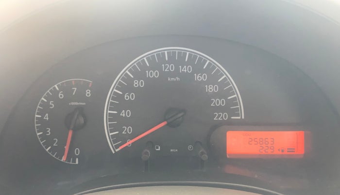 2013 Nissan Sunny XL, Petrol, Manual, 25,827 km, Odometer Image