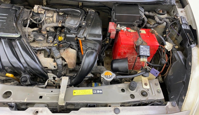 2015 Datsun Go Plus T, Petrol, Manual, 35,885 km, Engine View - Left