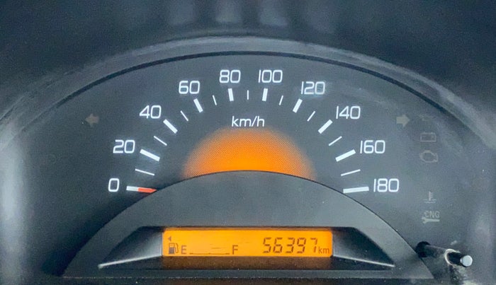 2018 Maruti Wagon R 1.0 LXI CNG, CNG, Manual, 56,476 km, Odometer Image