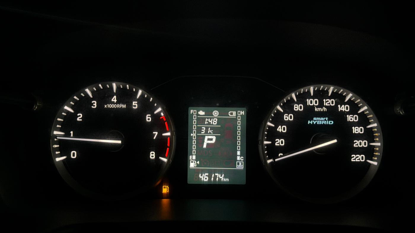 2022 Maruti BREZZA VXI AT SMART HYBRID, Petrol, Automatic, 46,162 km, Odometer Image