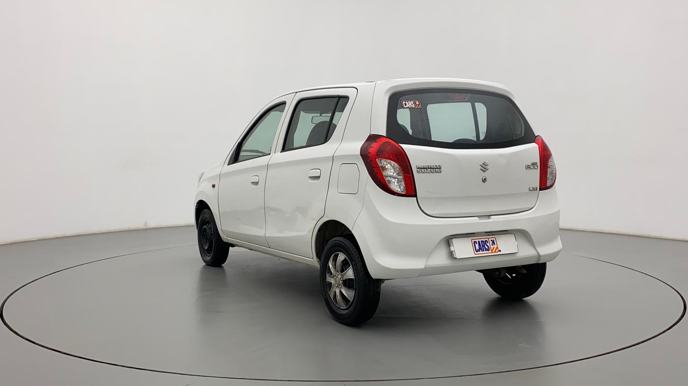 2012 Maruti Alto 800 LXI, Petrol, Manual, 52,602 km, Left Back Diagonal