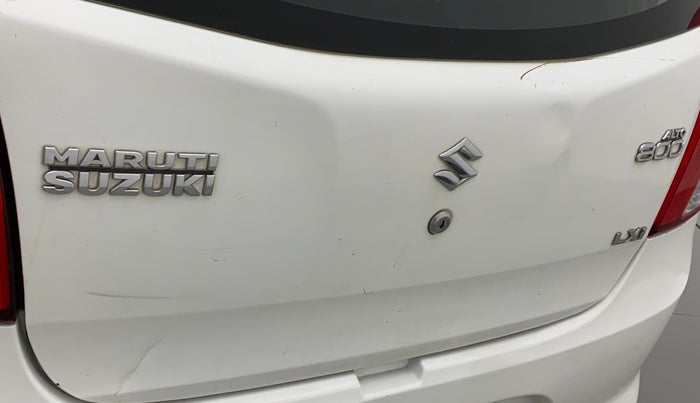 2012 Maruti Alto 800 LXI, Petrol, Manual, 52,602 km, Dicky (Boot door) - Slightly rusted