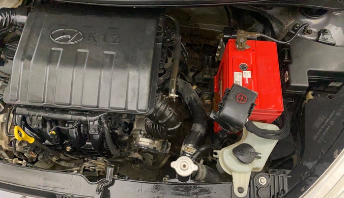 2015 Hyundai Grand i10 SPORTZ 1.2 KAPPA VTVT, Petrol, Manual, 73,497 km, Engine View - Left