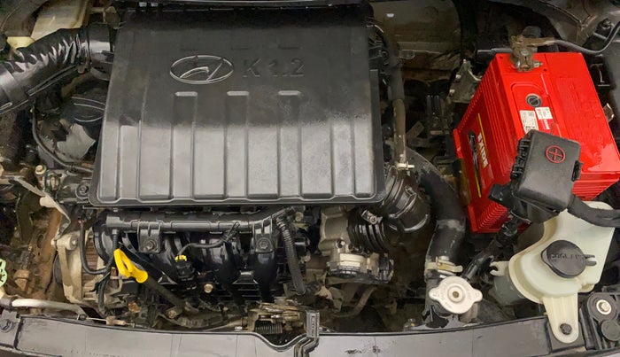 2015 Hyundai Grand i10 SPORTZ 1.2 KAPPA VTVT, Petrol, Manual, 73,497 km, Engine View