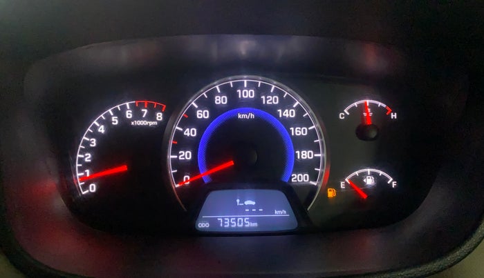 2015 Hyundai Grand i10 SPORTZ 1.2 KAPPA VTVT, Petrol, Manual, 73,497 km, Odometer Image