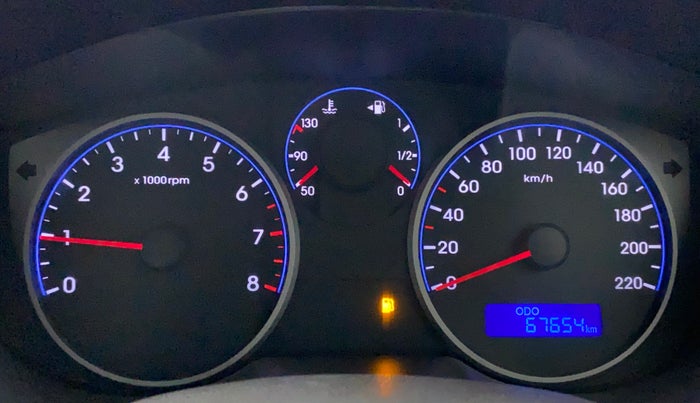 2012 Hyundai i20 SPORTZ 1.2, Petrol, Manual, 67,653 km, Odometer Image
