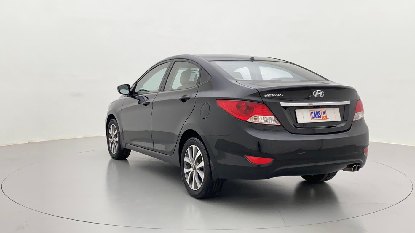 2014 Hyundai Verna FLUIDIC 1.4 VTVT CX, Petrol, Manual, 74,895 km, Left Back Diagonal