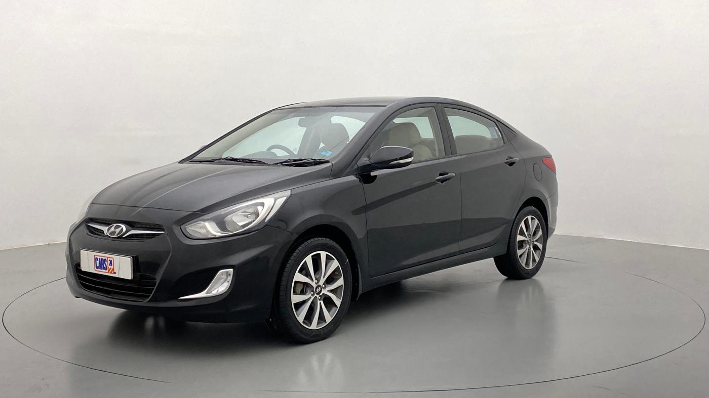 2014 Hyundai Verna FLUIDIC 1.4 VTVT CX, Petrol, Manual, 74,895 km, Left Front Diagonal