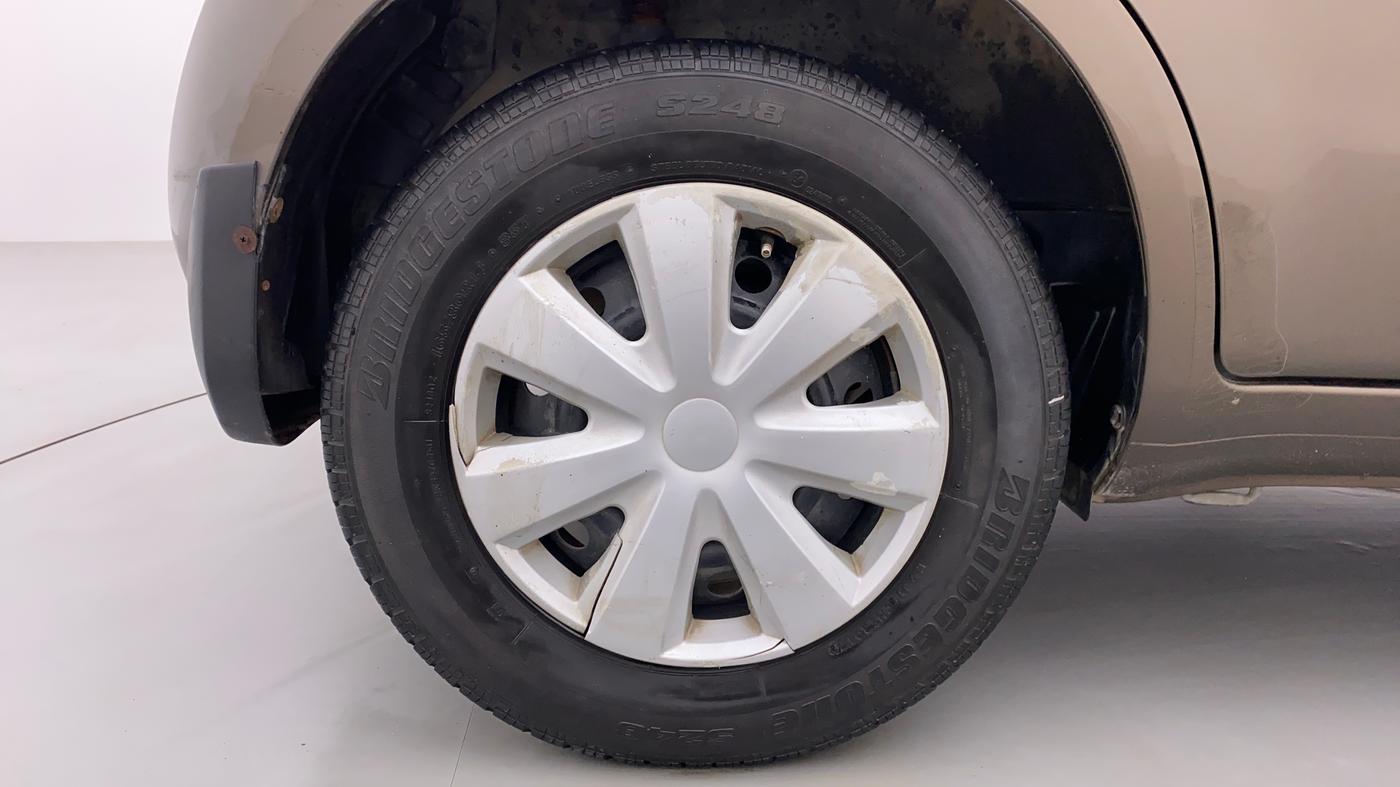 2012 Maruti Ritz VXI, Petrol, Manual, 80,315 km, Right Rear Wheel