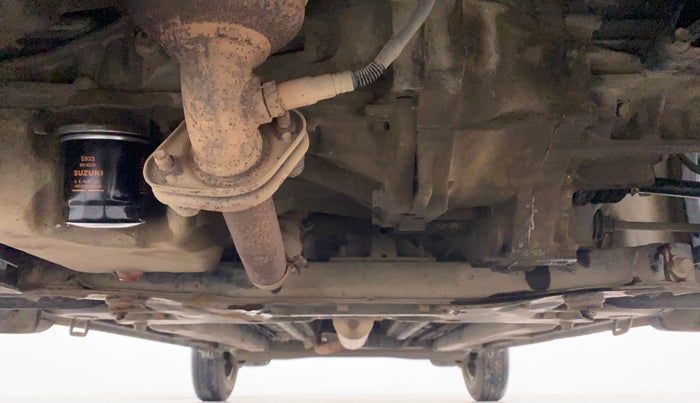 2012 Maruti Ritz VXI, Petrol, Manual, 80,315 km, Front Underbody