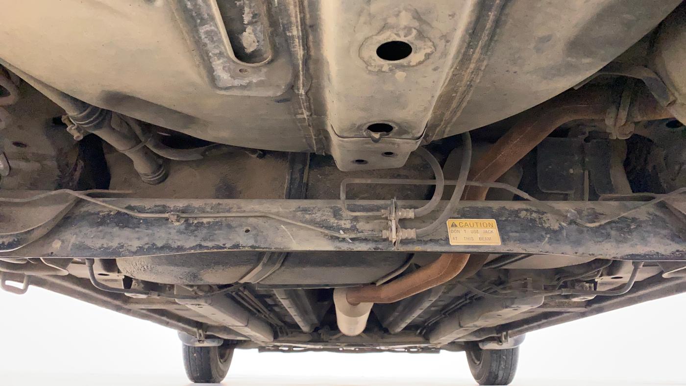 2012 Maruti Ritz VXI, Petrol, Manual, 80,315 km, Rear Underbody