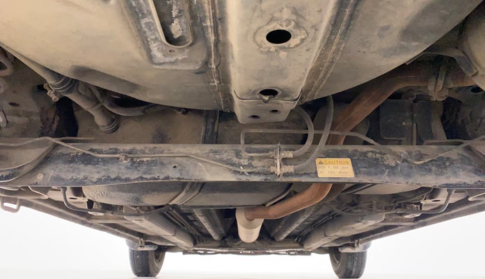 2012 Maruti Ritz VXI, Petrol, Manual, 80,315 km, Rear Underbody