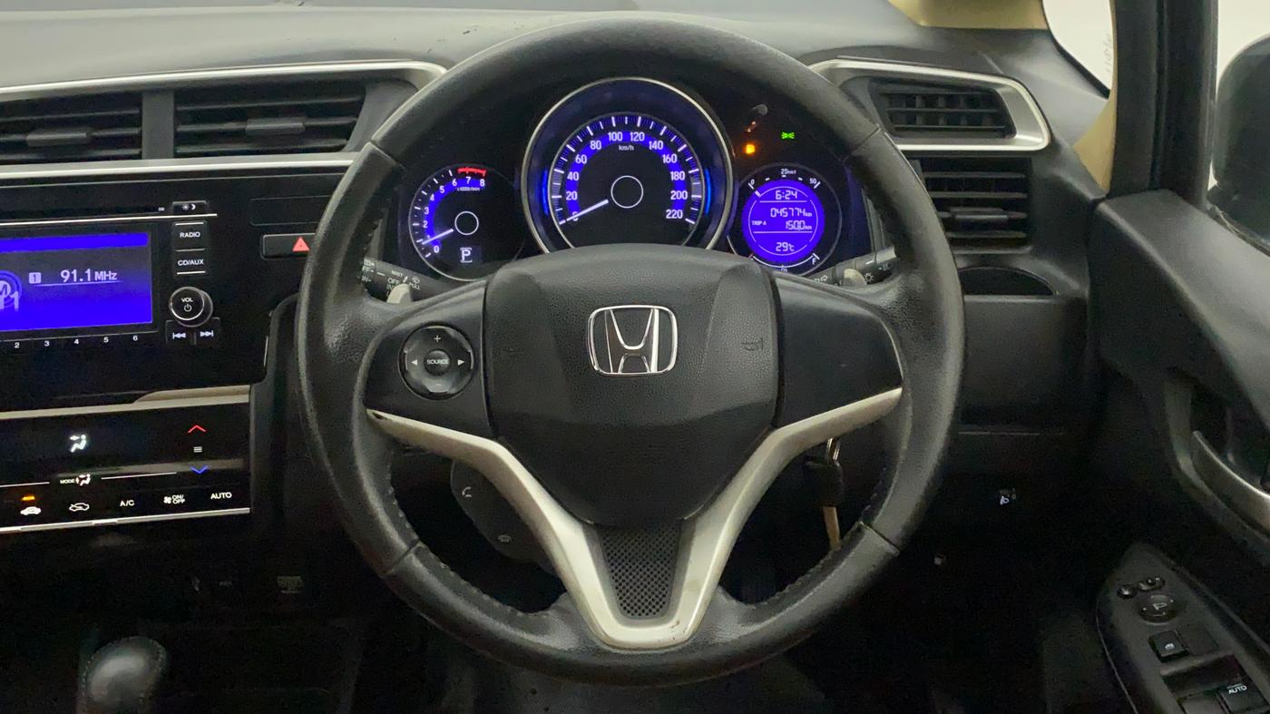2017 Honda Jazz 1.2L I-VTEC V AT, Petrol, Automatic, 45,662 km, Steering Wheel Close Up