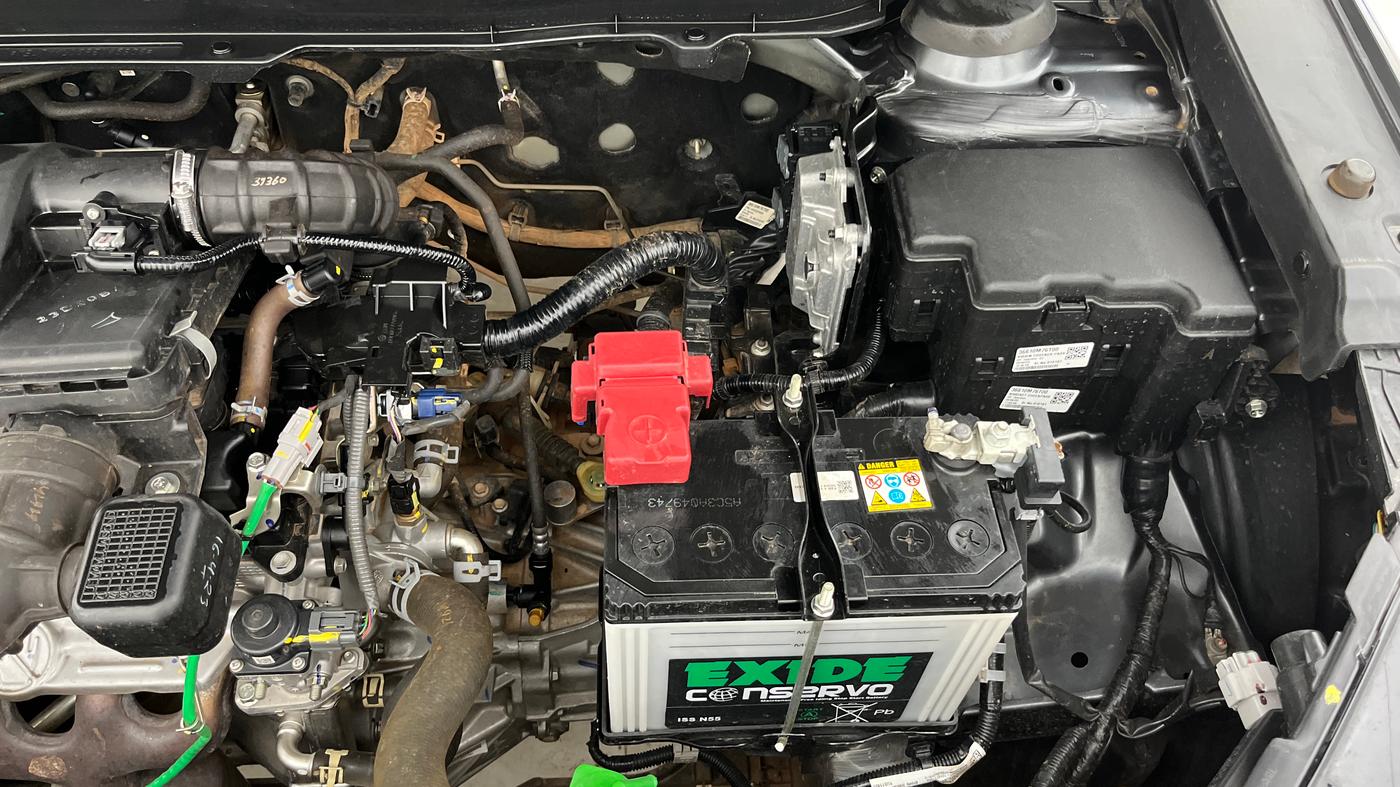 2023 Maruti Grand Vitara ZETA SMART HYBRID, Petrol, Manual, 38,096 km, Engine View - Left