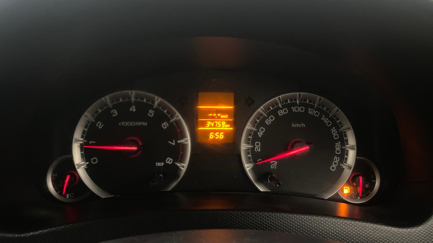 2016 Maruti Swift Dzire VXI (O), Petrol, Manual, 34,734 km, Odometer Image