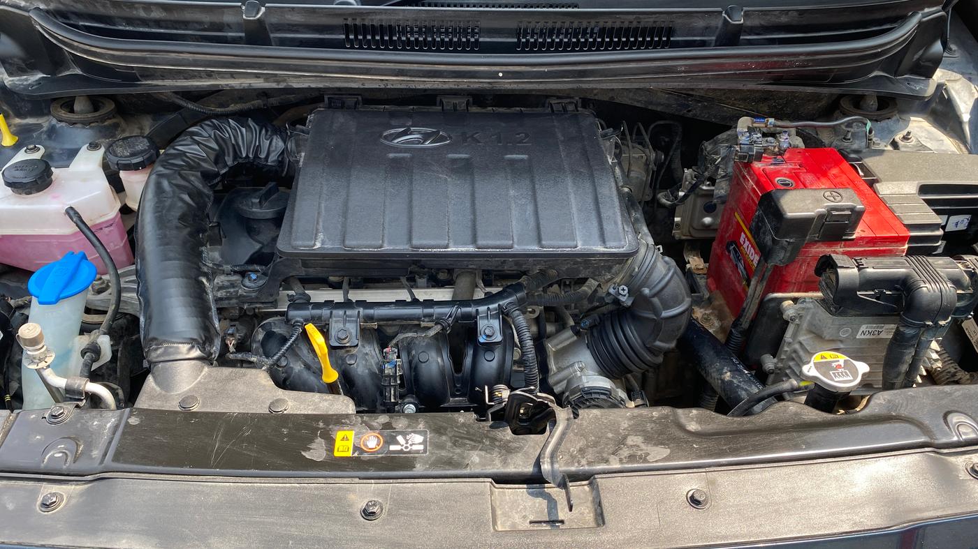2022 Hyundai GRAND I10 NIOS SPORTZ AMT 1.2 KAPPA VTVT, Petrol, Automatic, 39,076 km, Engine View