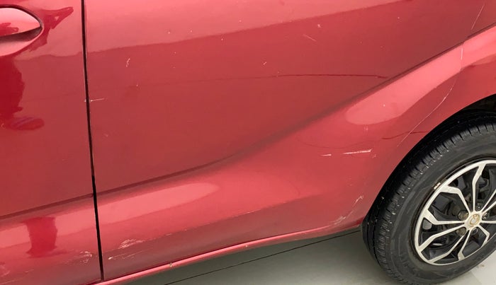 2018 Datsun Redi Go S 1.0 AMT, Petrol, Automatic, 30,777 km, Rear left door - Minor scratches