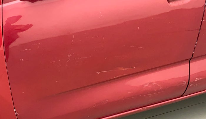 2018 Datsun Redi Go S 1.0 AMT, Petrol, Automatic, 30,777 km, Front passenger door - Minor scratches