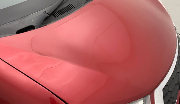 2018 Datsun Redi Go S 1.0 AMT, Petrol, Automatic, 30,777 km, Bonnet (hood) - Slightly dented
