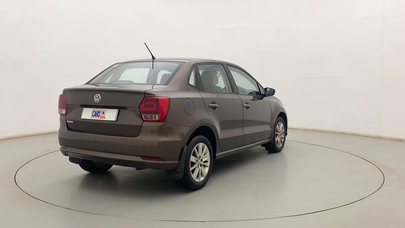 2016 Volkswagen Ameo HIGHLINE1.2L, Petrol, Manual, 61,167 km, Right Back Diagonal