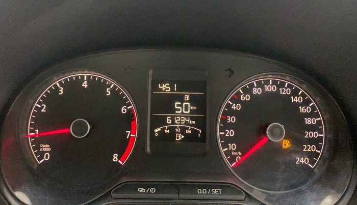 2016 Volkswagen Ameo HIGHLINE1.2L, Petrol, Manual, 61,167 km, Odometer Image