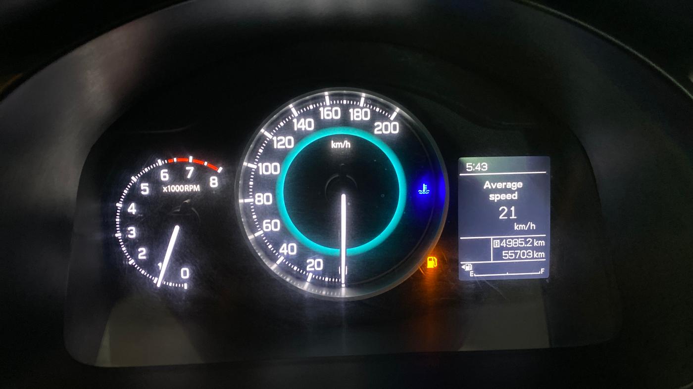 2017 Maruti IGNIS DELTA 1.2, Petrol, Manual, 55,688 km, Odometer Image