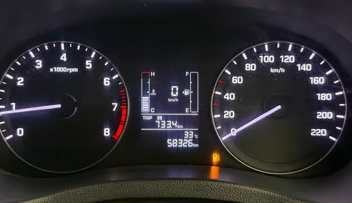 2016 Hyundai Creta SX PLUS  ANNIVERSARY EDITION 1.6 PETROL, Petrol, Manual, 58,326 km, Odometer Image