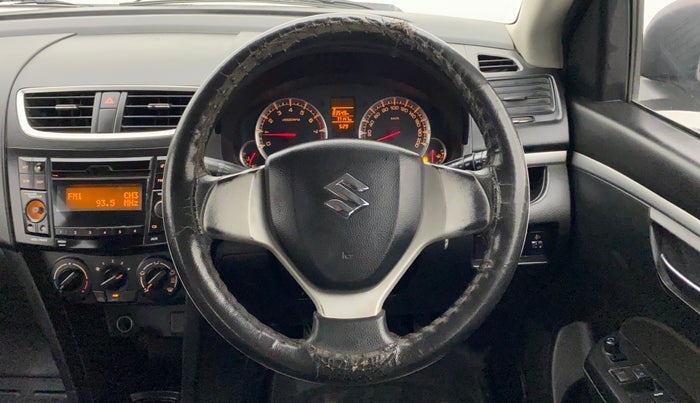 2015 Maruti Swift VXI, Petrol, Manual, 77,147 km, Steering Wheel Close Up