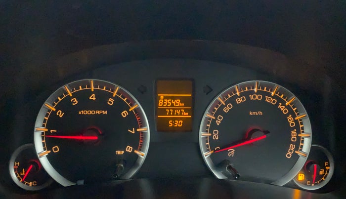 2015 Maruti Swift VXI, Petrol, Manual, 77,147 km, Odometer Image