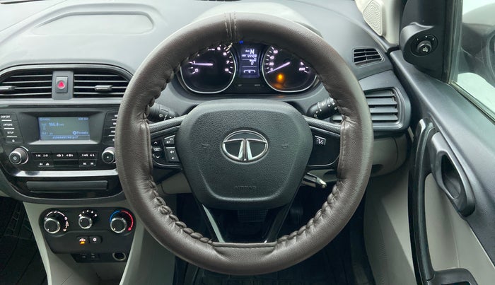2019 Tata Tiago XZA 1.2 REVOTRON, Petrol, Automatic, 44,646 km, Steering Wheel Close Up