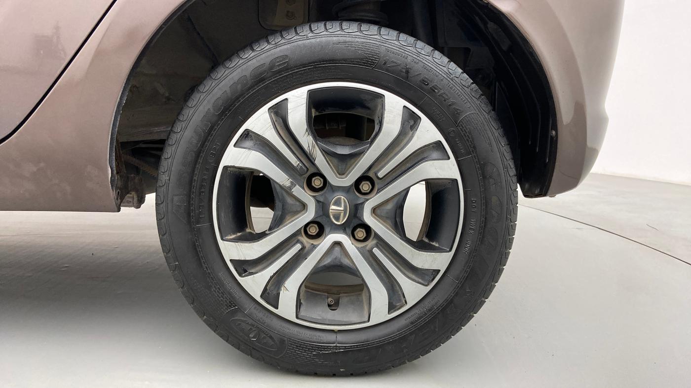 2019 Tata Tiago XZA 1.2 REVOTRON, Petrol, Automatic, 44,646 km, Left Rear Wheel