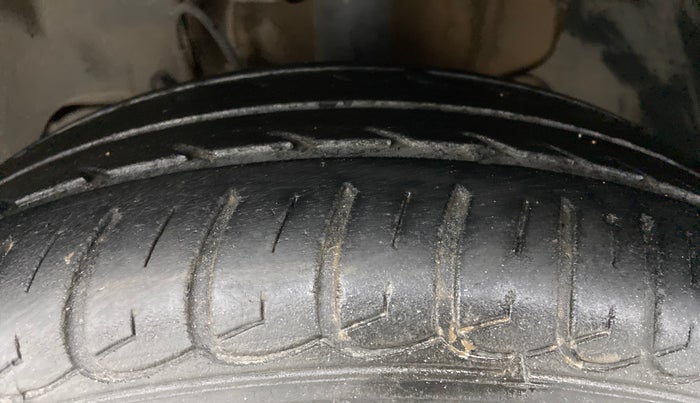 2019 Tata Tiago XZA 1.2 REVOTRON, Petrol, Automatic, 44,646 km, Left Front Tyre Tread