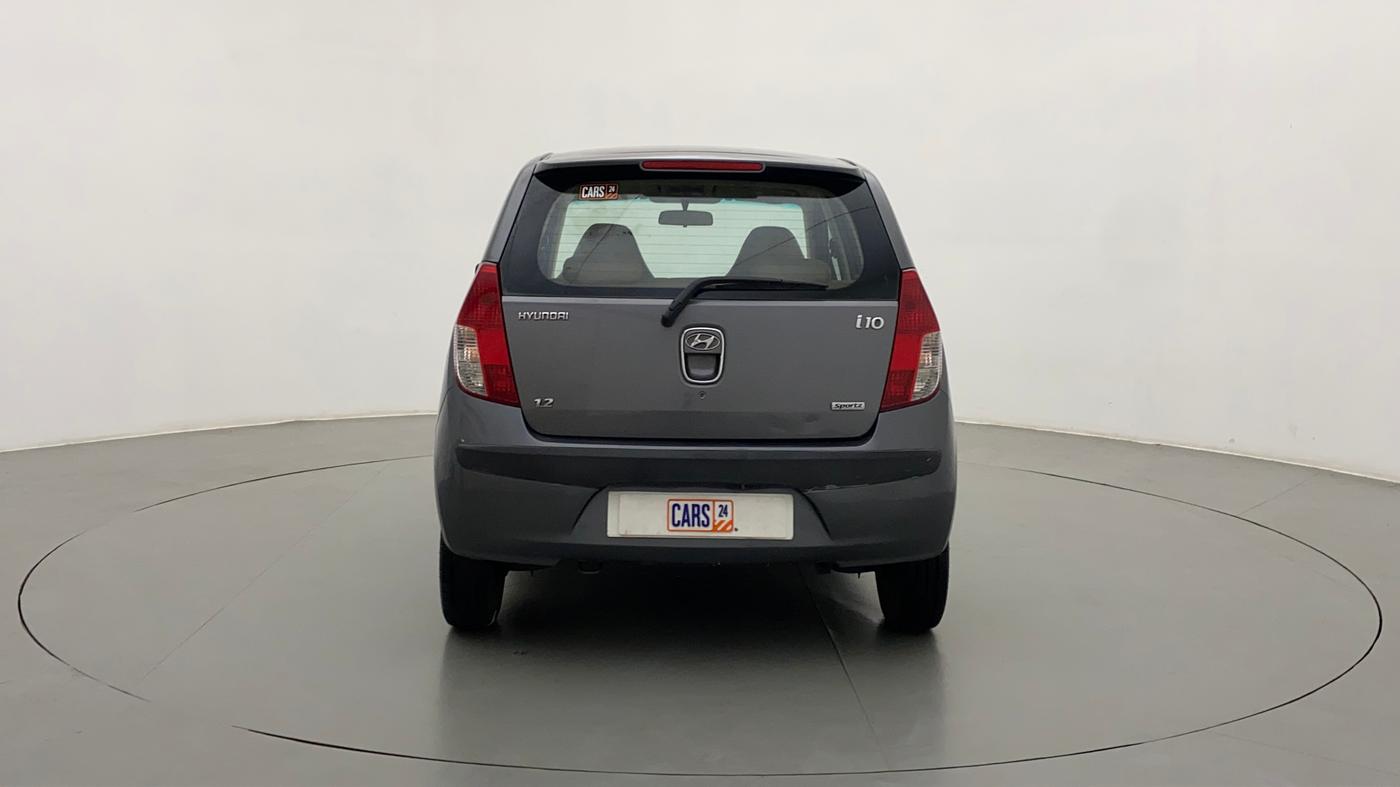 2010 Hyundai i10 SPORTZ 1.2, Petrol, Manual, 60,581 km, Back/Rear