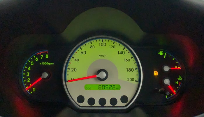 2010 Hyundai i10 SPORTZ 1.2, Petrol, Manual, 60,581 km, Odometer Image