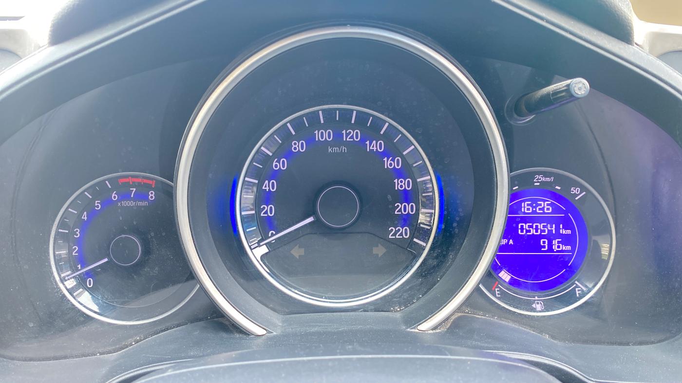 2016 Honda Jazz 1.2L I-VTEC SV, Petrol, Manual, 50,538 km, Odometer Image