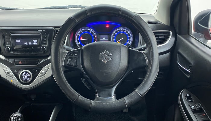 2017 Maruti Baleno DELTA 1.2 K12, Petrol, Manual, 9,209 km, Steering Wheel Close Up
